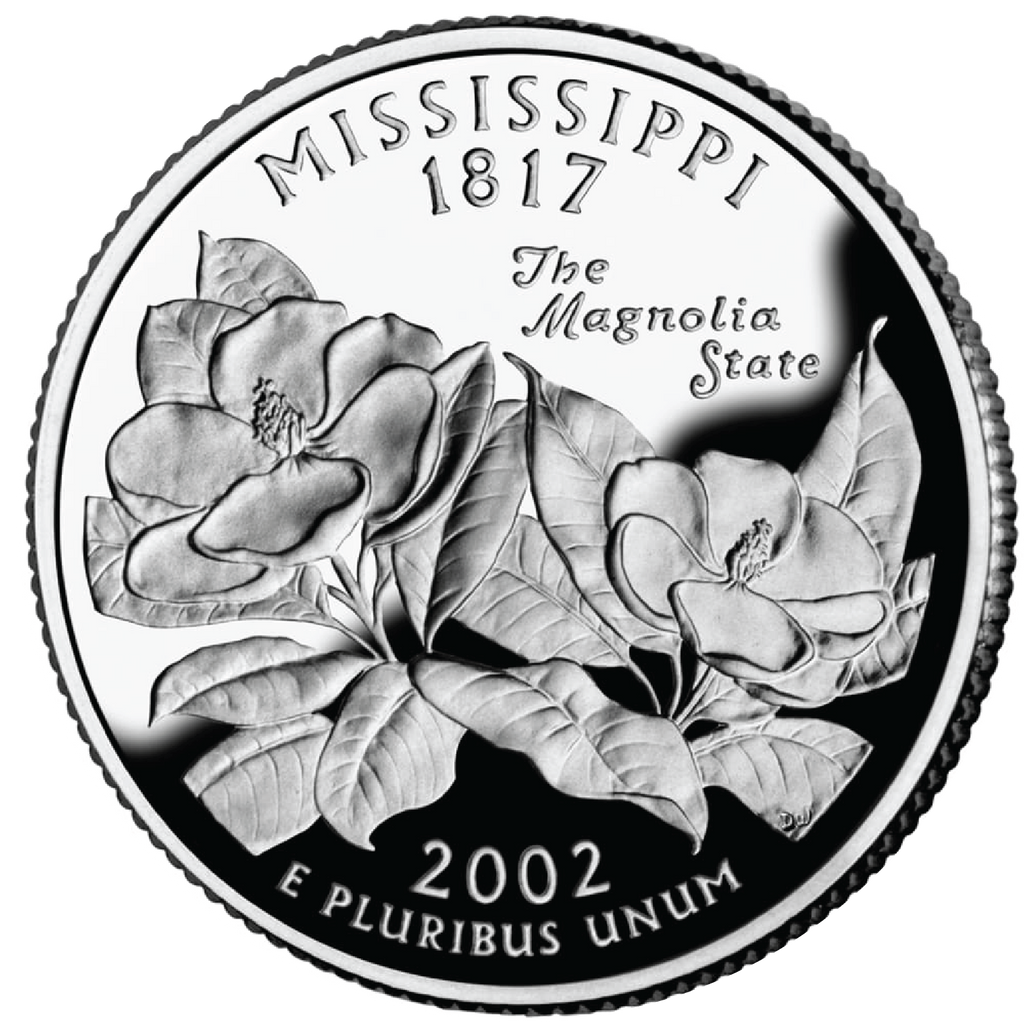 2002 / State Quarter Gem Proof / Mississippi