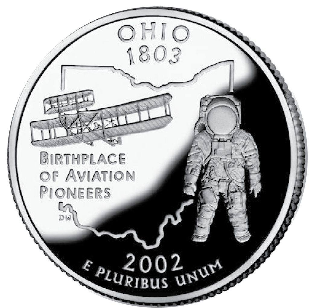 2002 / State Quarter Gem Proof / Ohio