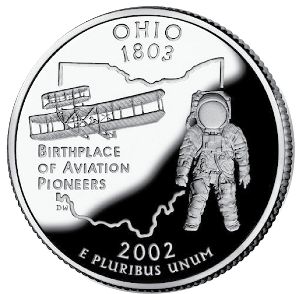 2002 / State Quarter Gem Proof / Ohio