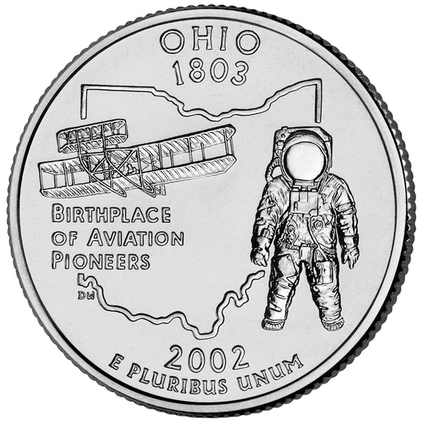 2002 / State Quarter BU / Ohio
