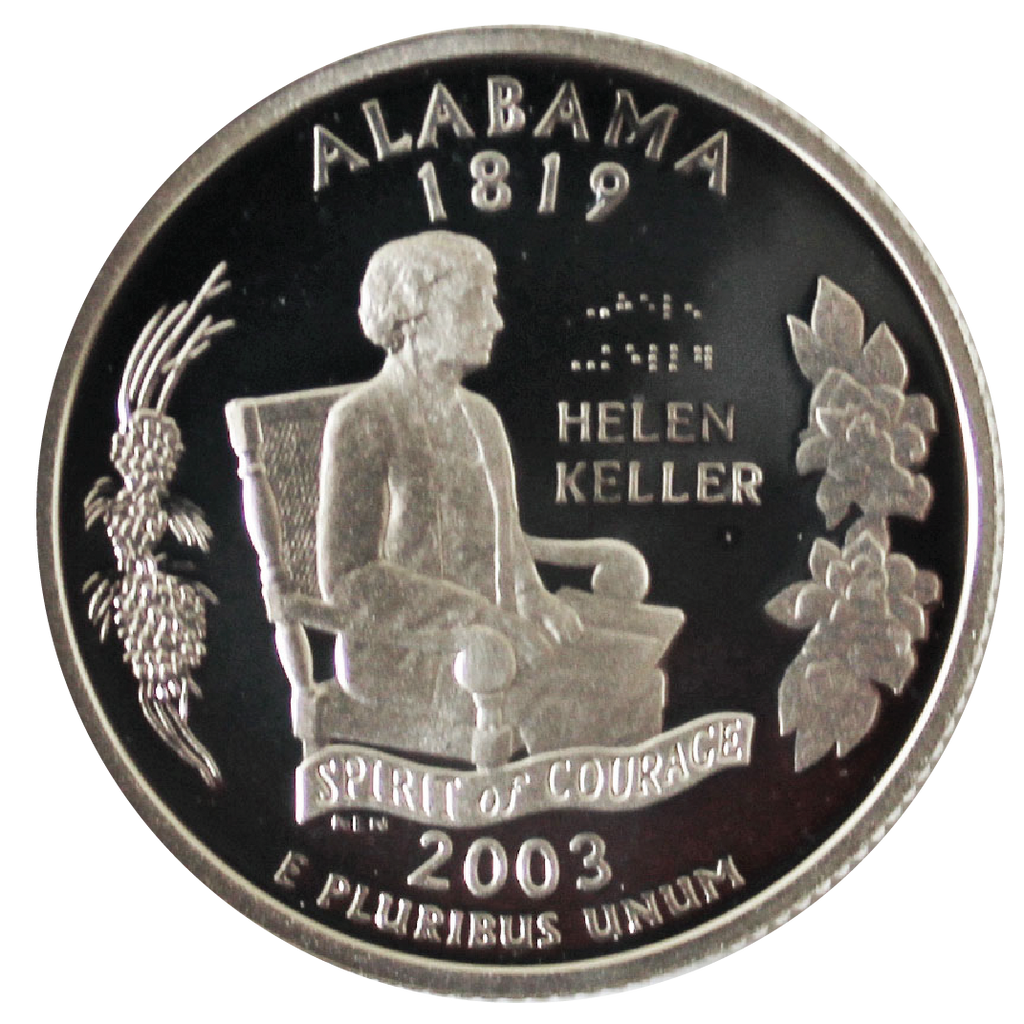 2003 / State Quarter Silver Proof / Alabama