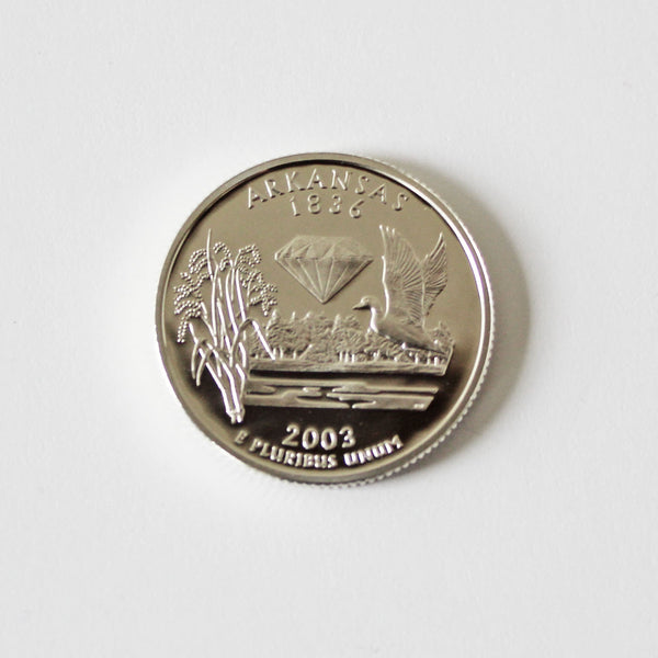 2003 / State Quarter Silver Proof / Arkansas
