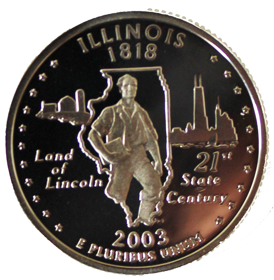 2003 / State Quarter Silver Proof / Illinois