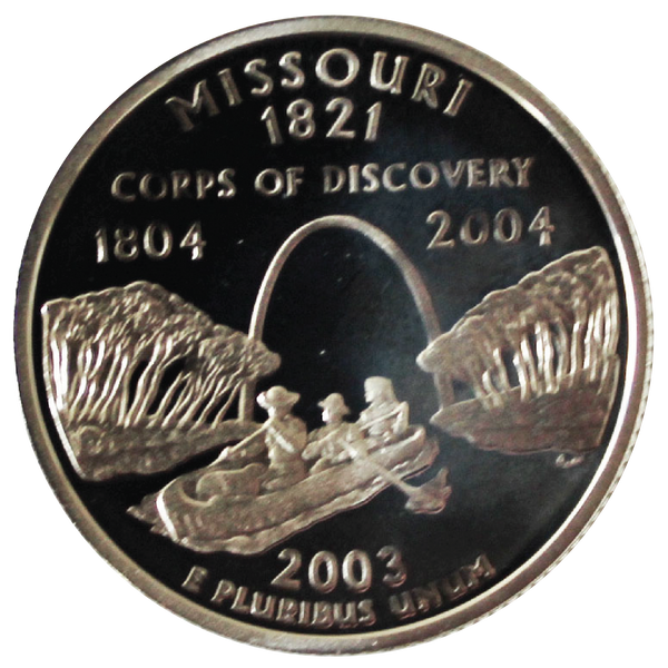 2003 / State Quarter Silver Proof / Missouri