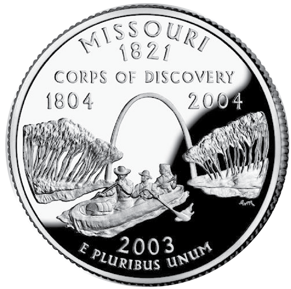 2003 / State Quarter Gem Proof / Missouri