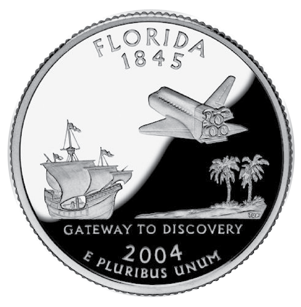 2004 / State Quarter Gem Proof / Florida