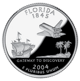 2004 / State Quarter Gem Proof / Florida