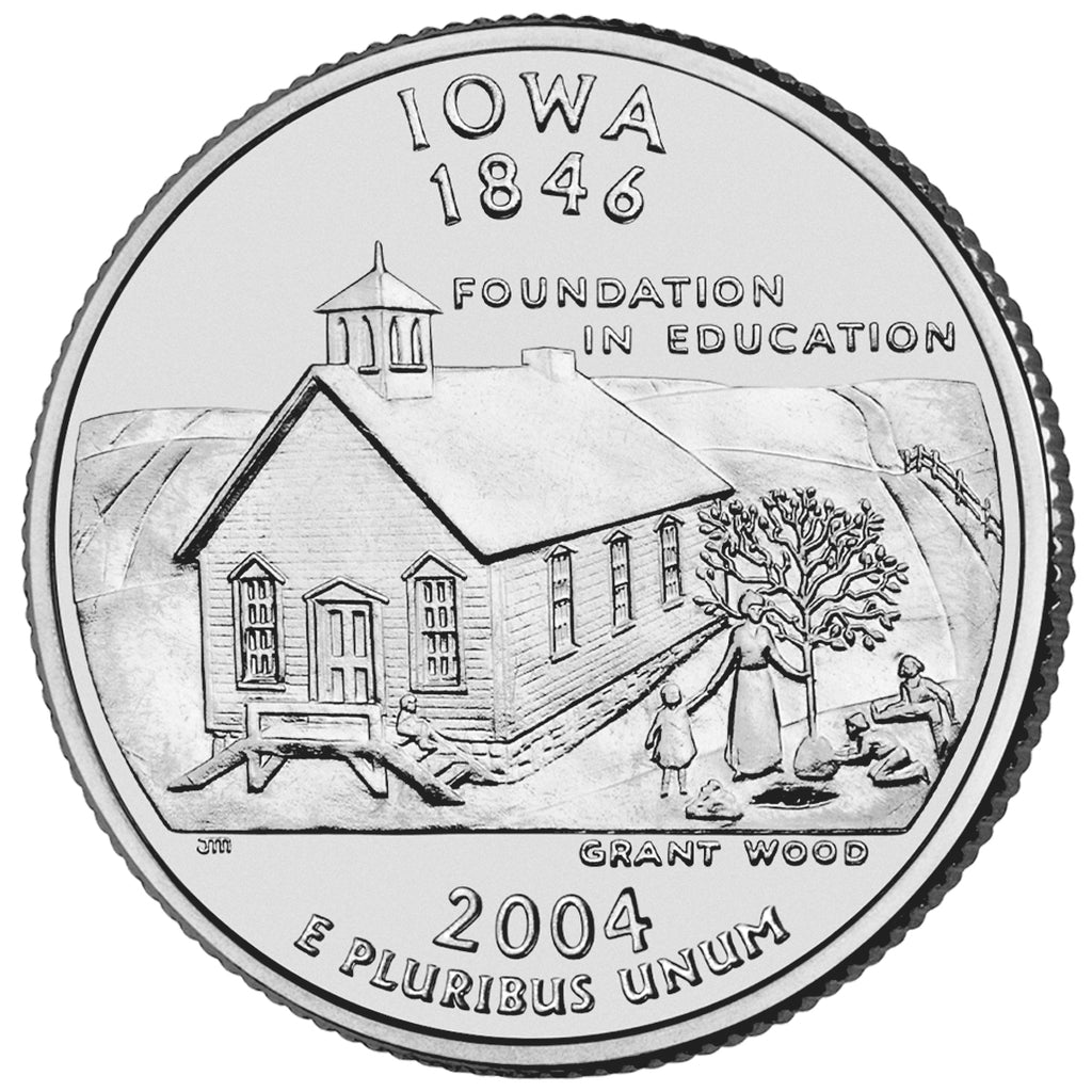 2004 / State Quarter BU / Iowa