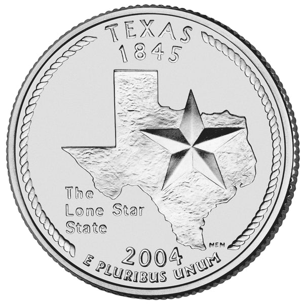 2004 / State Quarter BU / Texas
