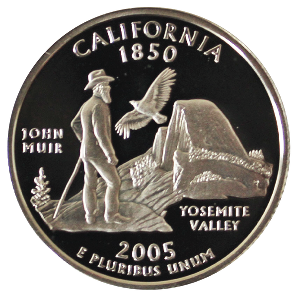 2005 / State Quarter Silver Proof / California