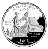 2005 / State Quarter Gem Proof / California