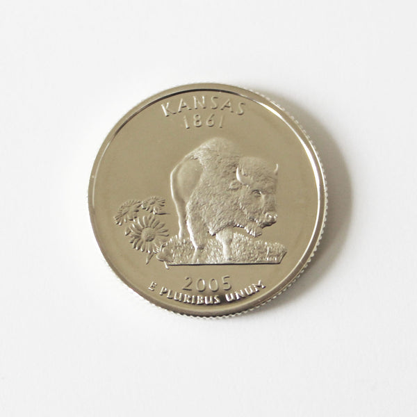 2005 / State Quarter Silver Proof / Kansas