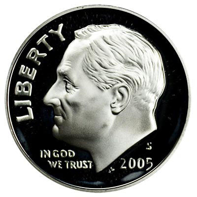 2002 / Roosevelt Dime Deep Cameo Proof