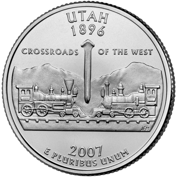 2007 / State Quarter BU / Utah