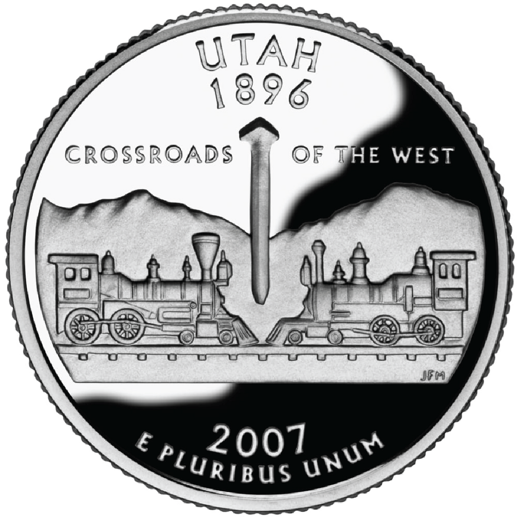2007 / State Quarter Gem Proof / Utah