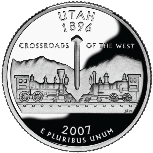 2007 / State Quarter Gem Proof / Utah