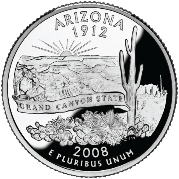2008 / State Quarter Gem Proof / Arizona