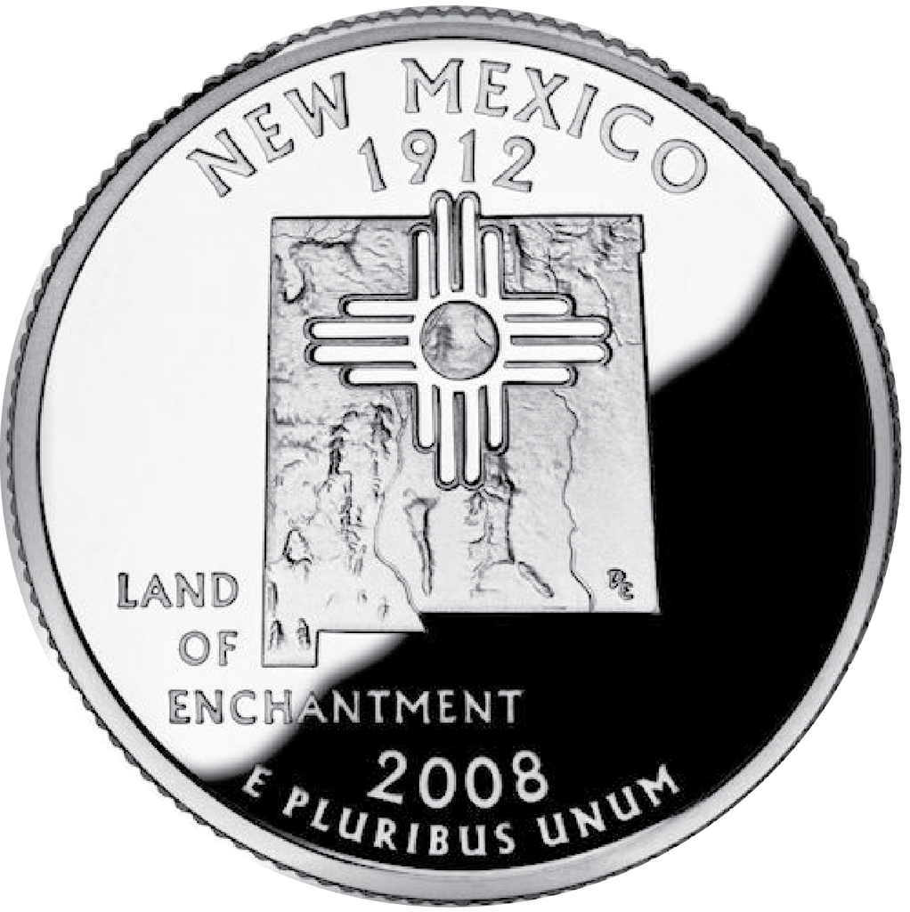 2008 / State Quarter Gem Proof / New Mexico