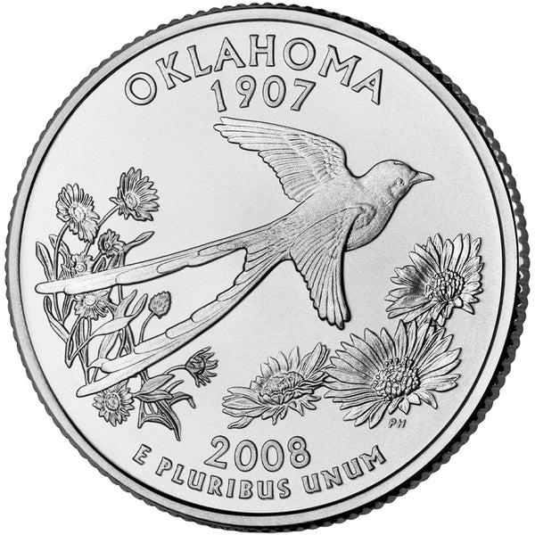 2008 / State Quarter BU / Oklahoma