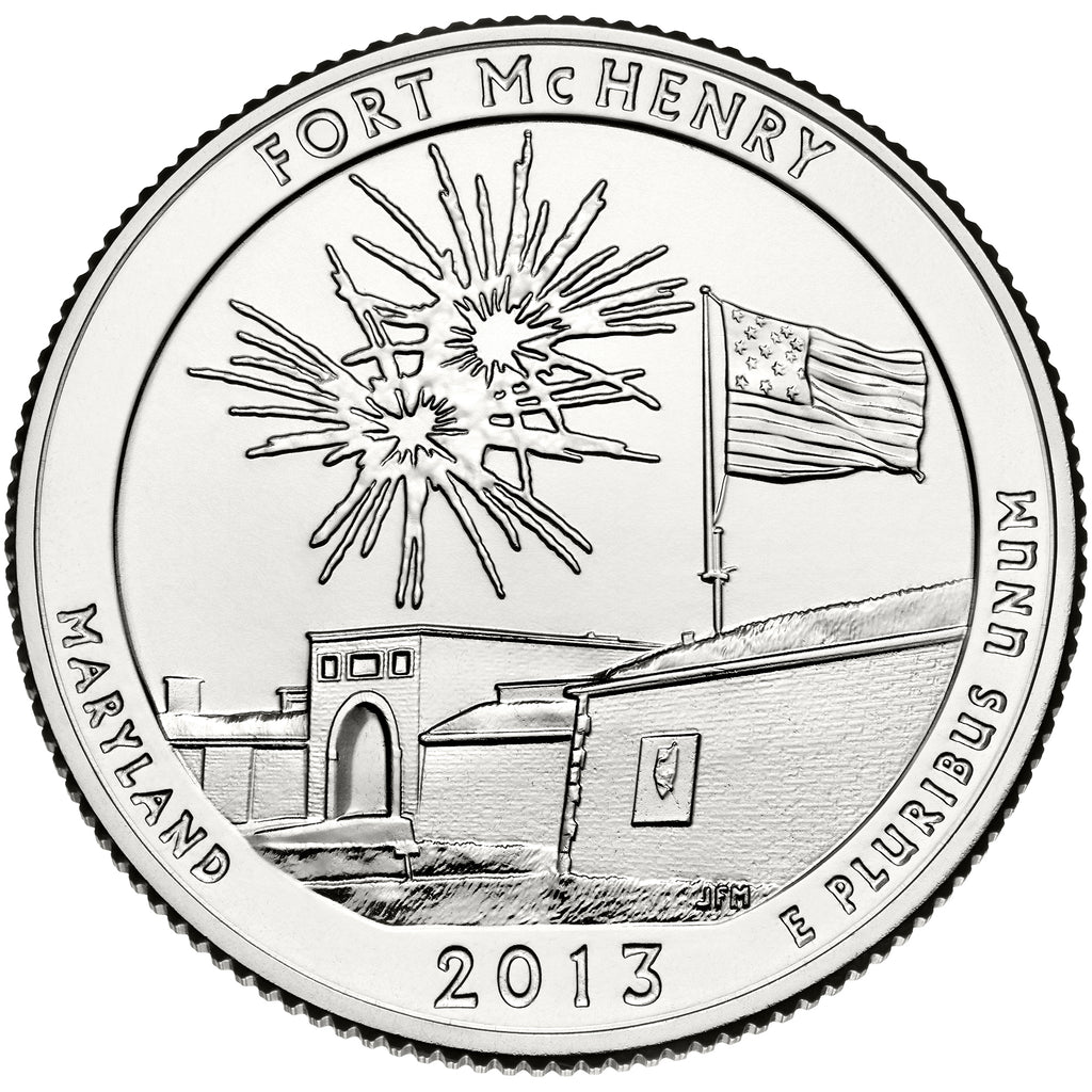2013 / America the Beautiful Quarter BU / Fort McHenry National Monument and Historic Shrine