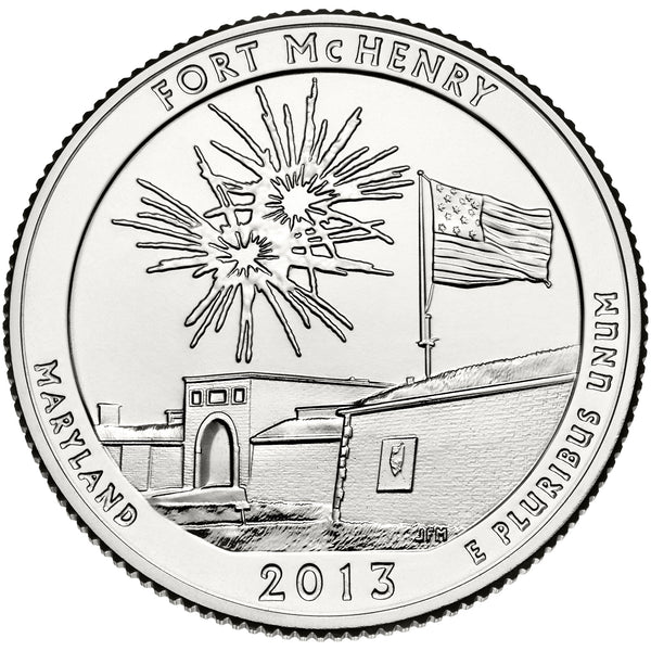 2013 / America the Beautiful Quarter BU / Fort McHenry National Monument and Historic Shrine
