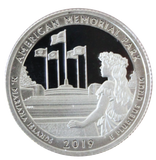 2019 / America the Beautiful Quarter Gem Proof  / American Memorial Park