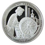 2019 / America the Beautiful Quarter Gem Proof  / Lowell National Historical Park