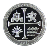 2019 / America the Beautiful Quarter Gem Proof  / San Antonio Missions