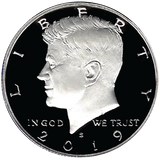 2019 / Kennedy Half Dollar Deep Cameo Gem Proof