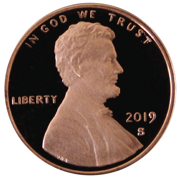 2019 / Lincoln Shield Penny Deep Cameo Proof
