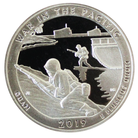 2018 / America the Beautiful Quarter Silver Reverse Proof / Apostle Islands National Lakeshore