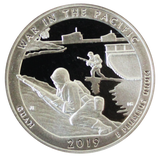 2019 / America the Beautiful Quarter Gem Proof  / War in the Pacific