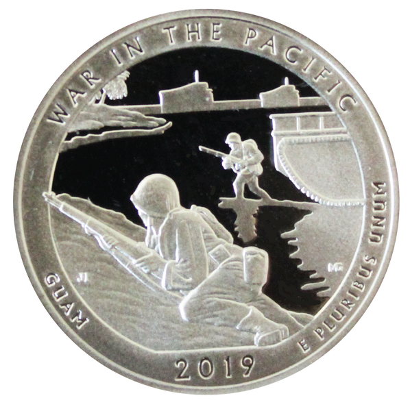 2019 / America the Beautiful Quarter Gem Proof  / War in the Pacific