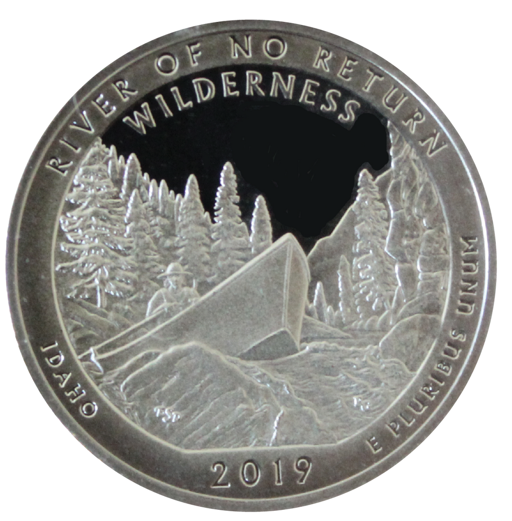 2019 / America the Beautiful Quarter Gem Proof  / Frank Church River of No Return