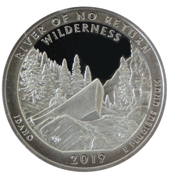 2019 / America the Beautiful Quarter Gem Proof  / Frank Church River of No Return