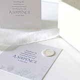 British 2022 Silver Sixpence with Gift Box