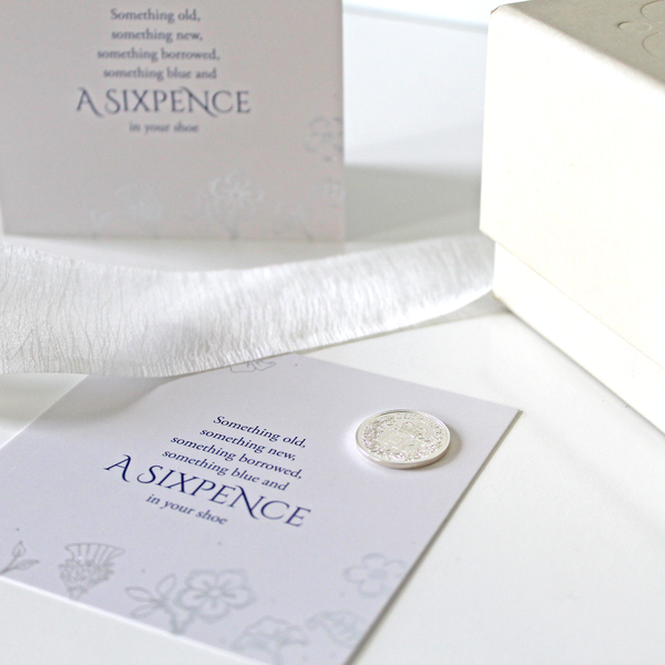 British 2022 Silver Sixpence with Gift Box