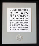 25 Years Anniversary CoinArt / Color Choices