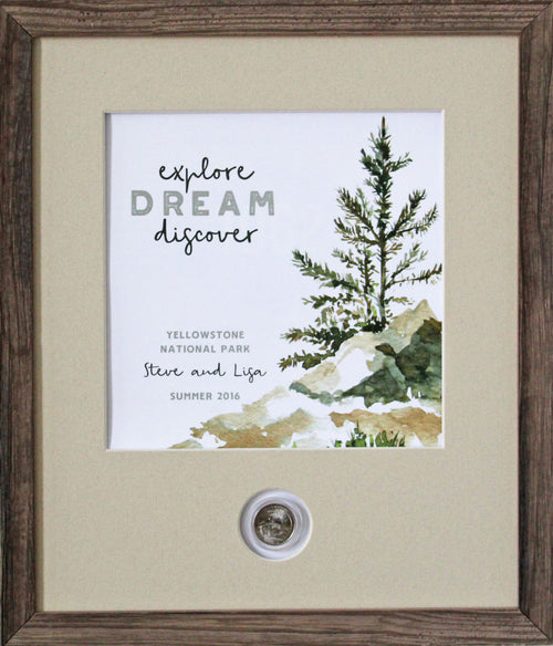 America the Beautiful CoinArt Kit / Rocks