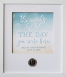 Angels Danced Baby CoinArt / Color Choices