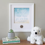 Angels Danced Baby CoinArt / Color Choices