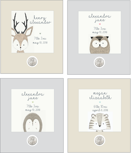 Animal Baby CoinArt / More Choices