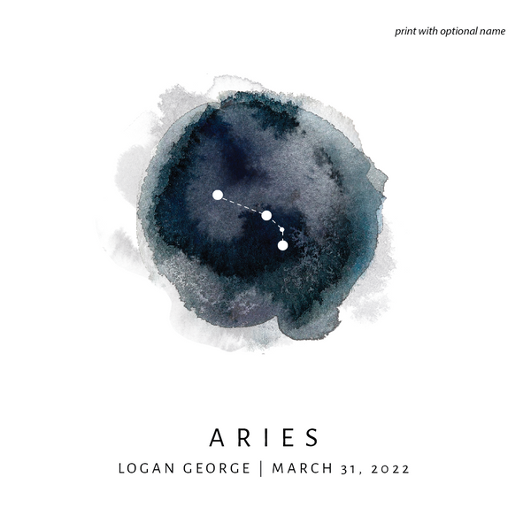 Aries Zodiac Constellation CoinArt