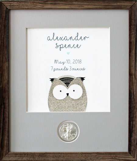 Peter Rabbit Nursery CoinArt / Blue