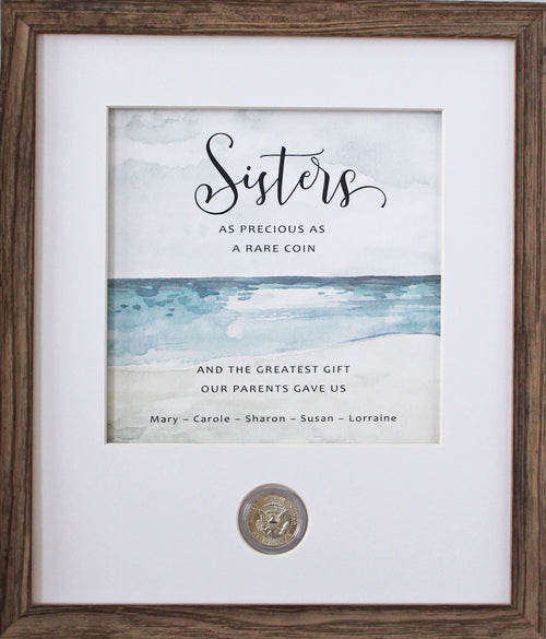 Beach Watercolor CoinArt