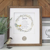 Bird Nest Birthday CoinArt
