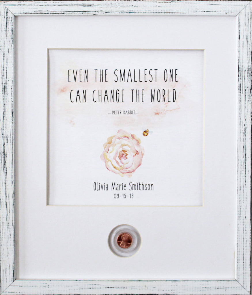 Peter Rabbit Nursery CoinArt / Blush