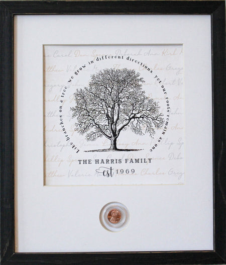 Farmhouse Wreath Birthday CoinArt