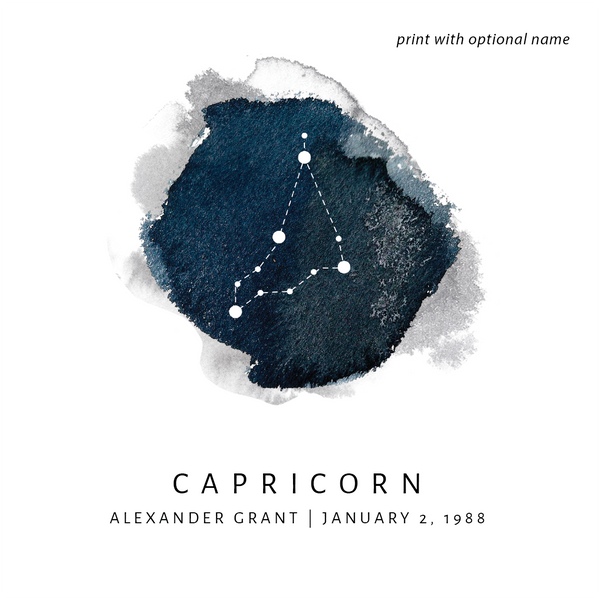 Capricorn Zodiac Constellation CoinArt