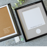 DIY Frame and Mat Kit / Square Opening